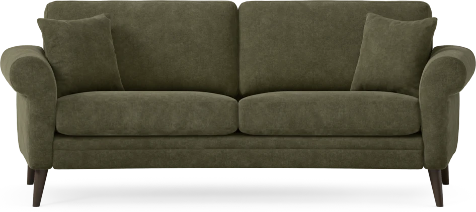 Eden - 2,5-sits soffa svängd - Grön