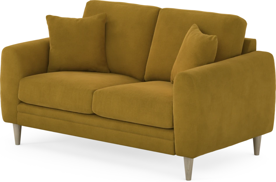 Eden - 2-sits soffa - Gul
