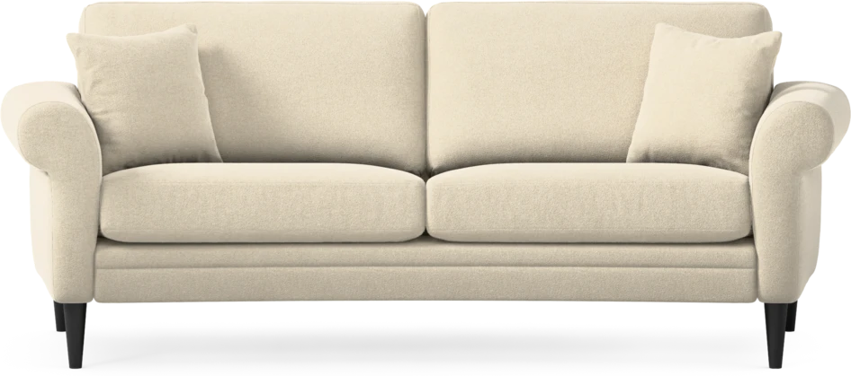 Eden - 2,5-sits soffa svängd - Beige