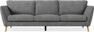 Madison Lux - 4-sits soffa - Vit