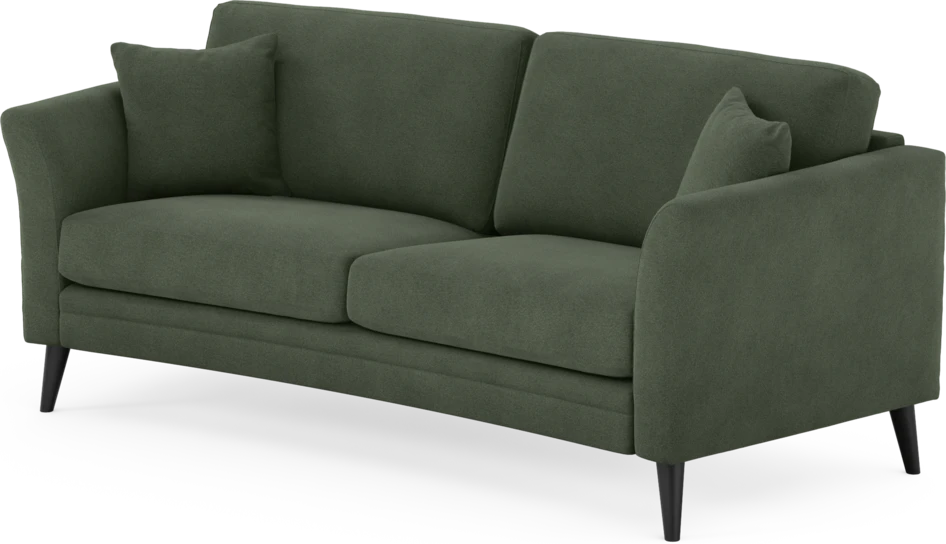 Eden - 2,5-sits soffa svängd - Grön