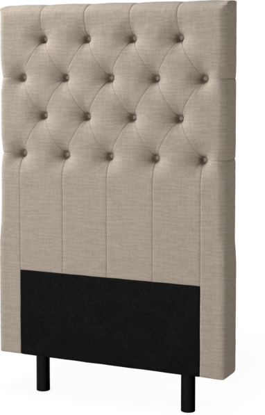 Delux Pikerad XL - Sänggavel, 90-210 cm - Beige