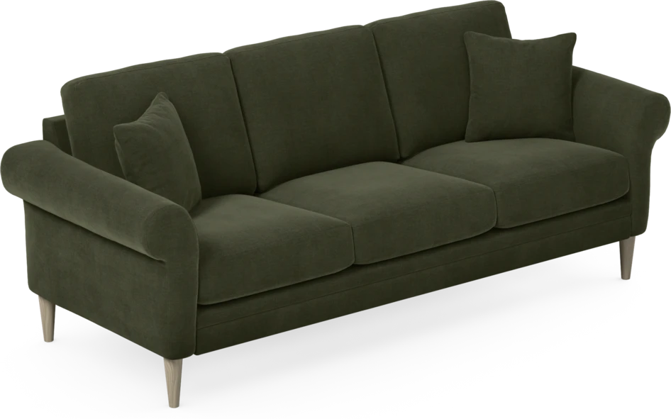 Eden - 3-sits soffa - Grön