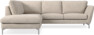 Madison Lux - 2-sits soffa med divan vänster - Vit