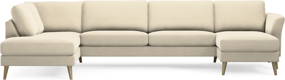 Bridge - 3-sits soffa med divan vänster och schäslong höger - Beige