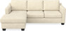 Friday - 3-sits soffa med schäslong vänster - Beige