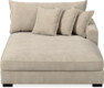 Rossi - Schäslong XL höger - Beige