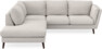 Madison - 2-sits soffa med divan vänster - Grå