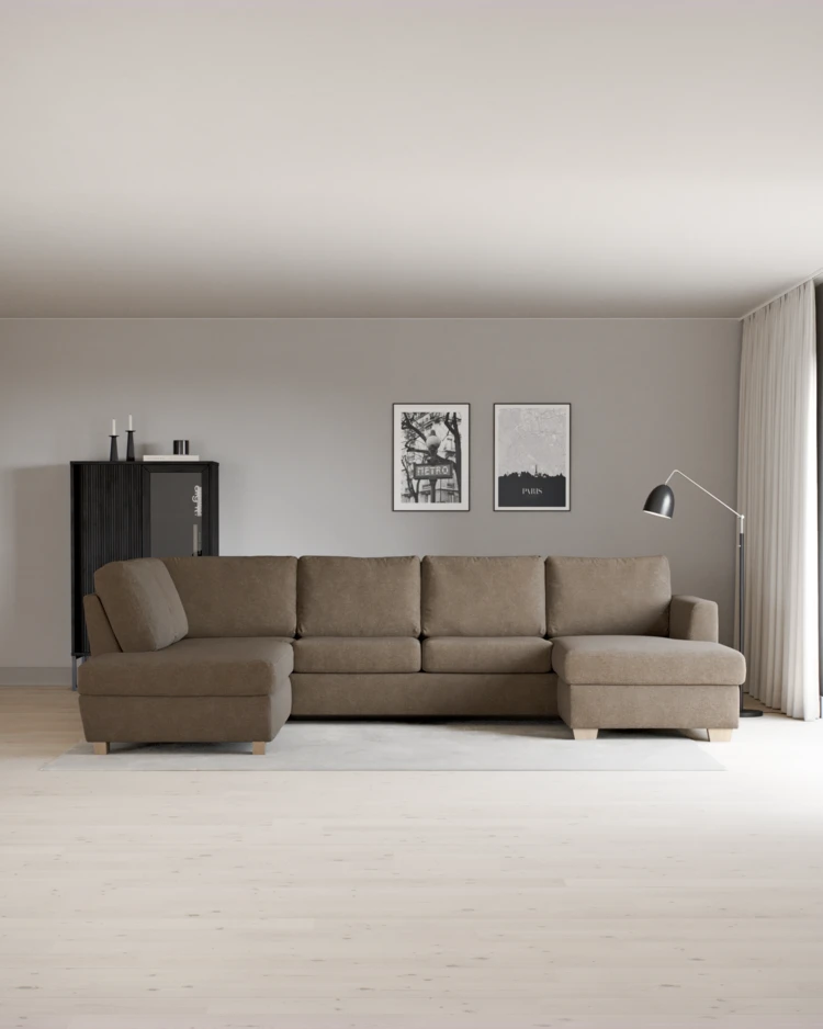 Friday - 3-sits soffa med divan vänster och schäslong höger - inspiration