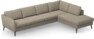 County - 3-sits soffa med divan höger - Beige