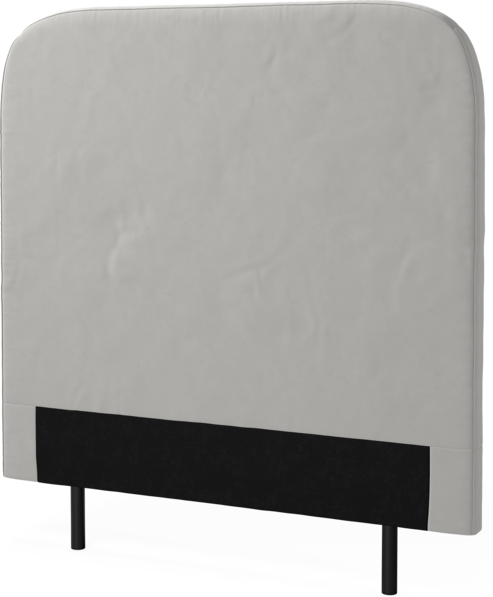 New York slät - Sänggavel, 90-210 cm - Grå