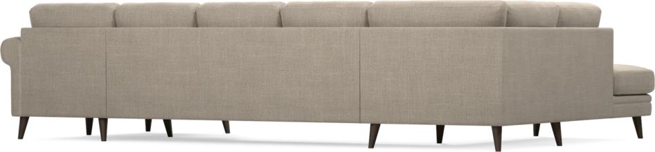 Eden - 3-sits soffa med divan vänster och schäslong höger - Beige
