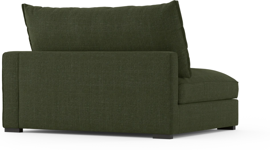 Rossi - 2-sits med armstöd höger - Grön