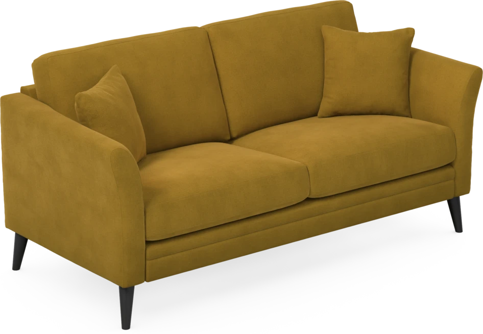Eden - 2,5-sits soffa - Gul