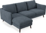 Madison Lux - 2-sits soffa med schäslong vänster - Vit