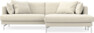 Harper - 4-sits med schäslong XL höger - Beige