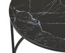 Amara - Satsbord, H 35 Ø 60/H 45 Ø80 cm - Svart