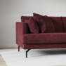 Harper - 4-sits med schäslong höger  - Rosa