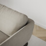 Madison Lux - 2-sits soffa med schäslong vänster - Grå
