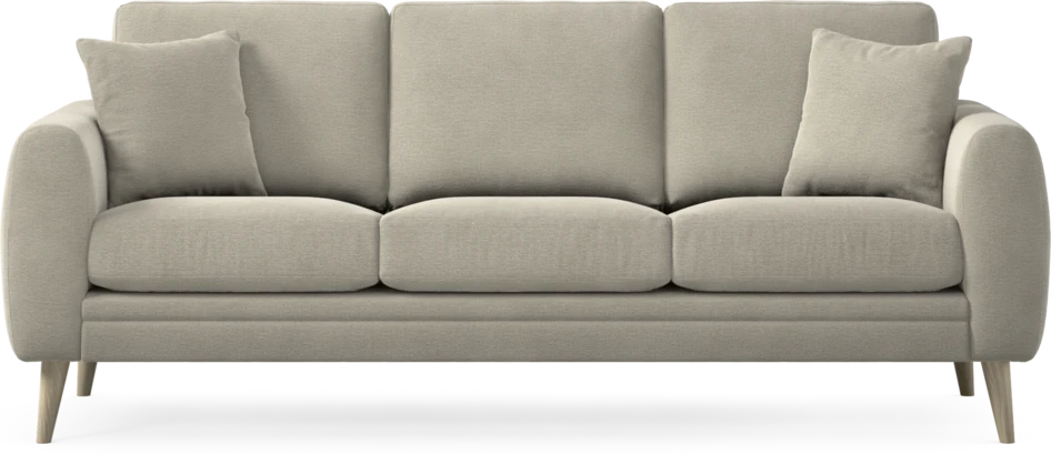 Eden - 3-sits soffa - Brun