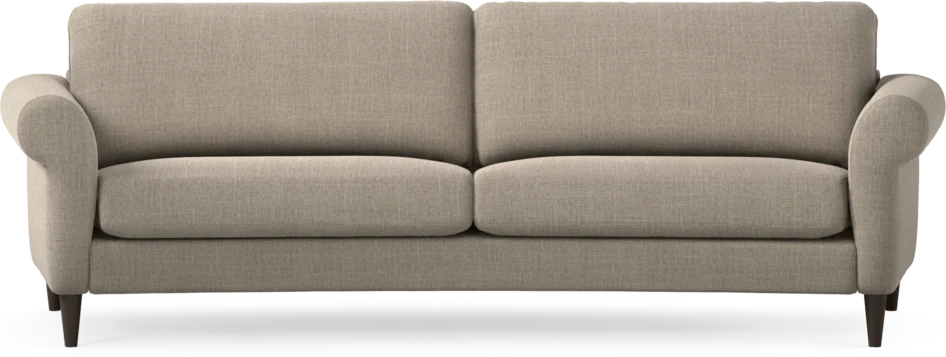 Bridge - 3-sits soffa svängd - Beige