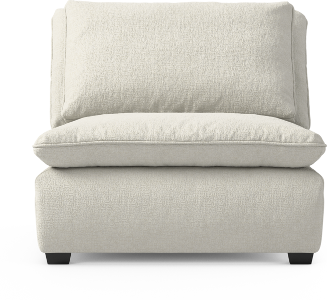 Bellora - 1-sits utan armstöd - Vit