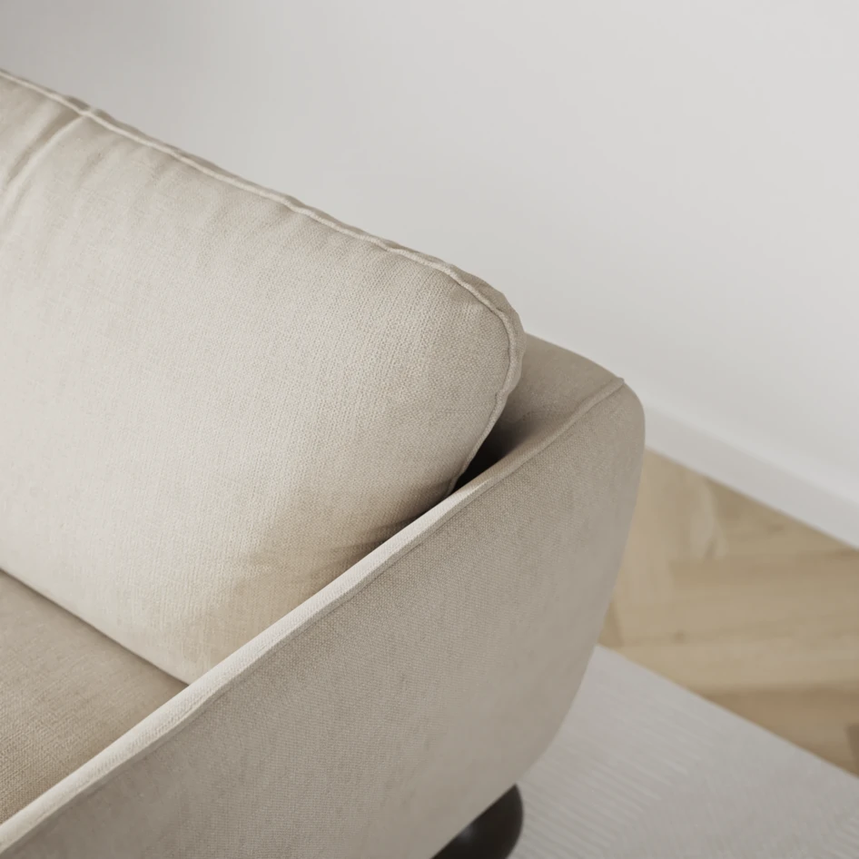Madison - Hörnsoffa med schäslong vänster - Beige