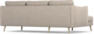 Madison Lux - 2-sits soffa med schäslong vänster - Beige