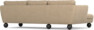 Madison Lux - 2-sits soffa med schäslong vänster - Beige
