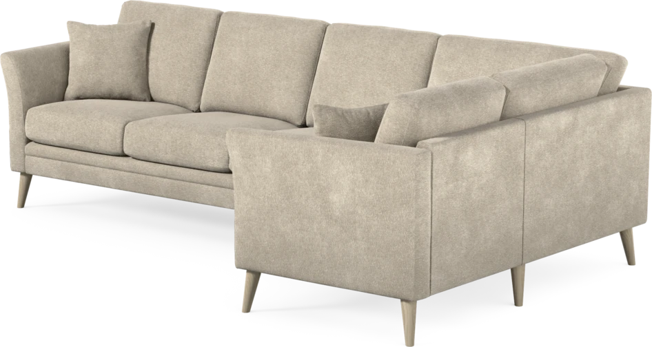 Eden - Hörnsoffa, 3+1-sits - Beige
