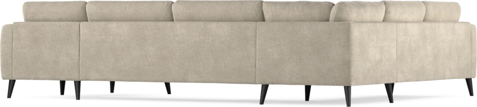 Bridge - Hörnsoffa, 2+3-sits med schäslong höger - Beige