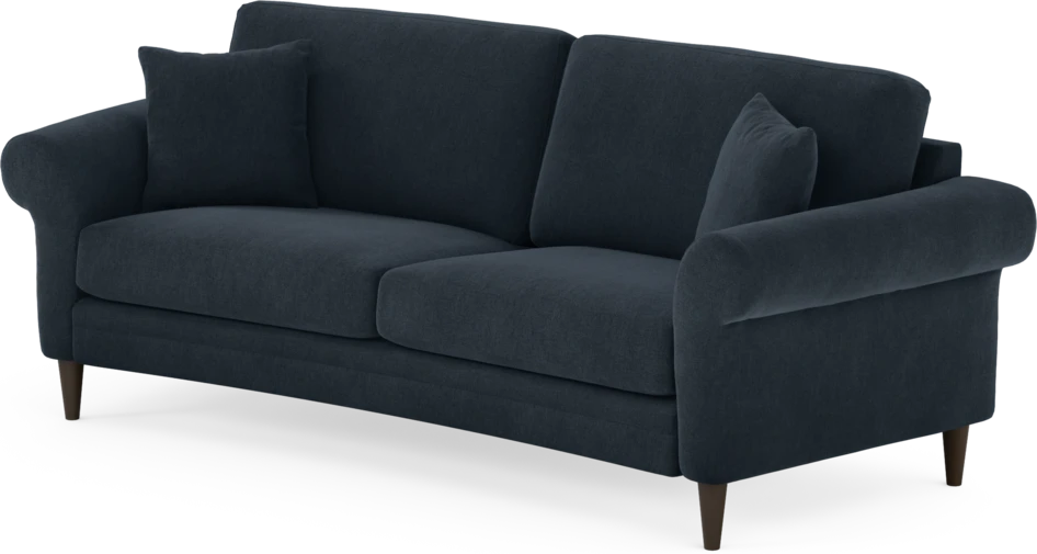 Eden - 2,5-sits soffa svängd - Blå