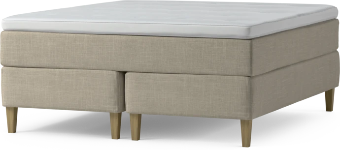 Delux Dream, Kontinentalsäng, dubbelsäng med bäddmadrass och sängben