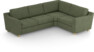 Friday - Hörnsoffa, 2,5+1,5-sits - Grön
