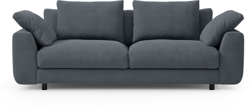 Amie - 3-sits soffa - Blå