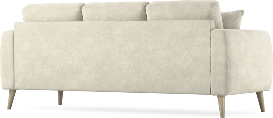 Eden - 3-sits soffa - Vit