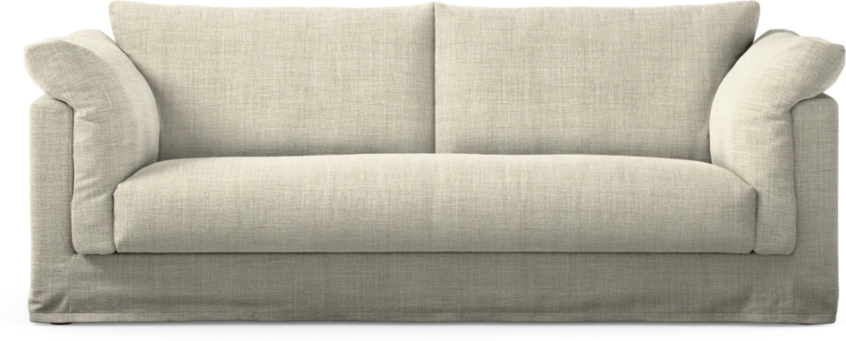 Cherrie Klädsel - Klädsel till 2,5-sits soffa, hel dyna - Beige