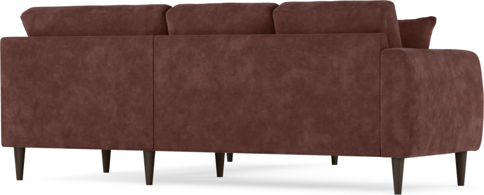 Eden - Hörnsoffa, 2+2-sits - Röd