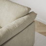 Cherrie - 3-sits soffa med kappa - Beige