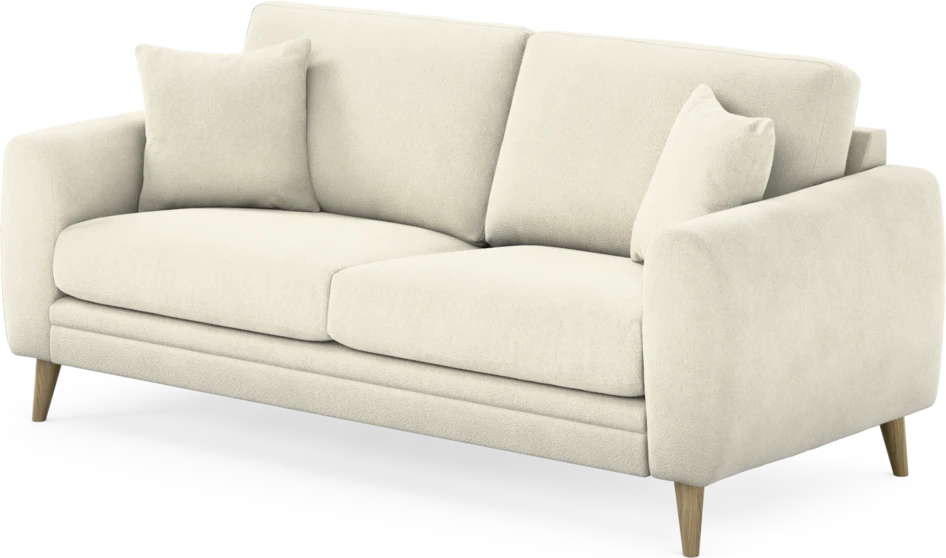 Eden - 2,5-sits soffa - Vit