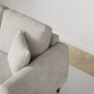 Eden - Hörnsoffa, 2,5+2,5-sits - Grå