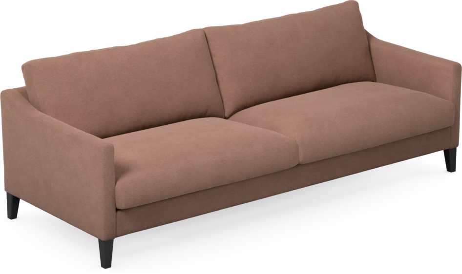 Winston - 4-sits soffa - Rosa