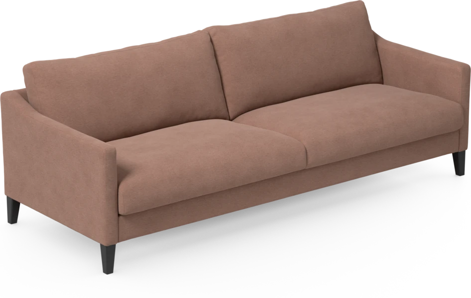 Winston - 4-sits soffa - Rosa