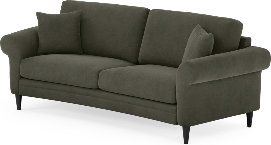 Eden - 2,5-sits soffa svängd - Grå