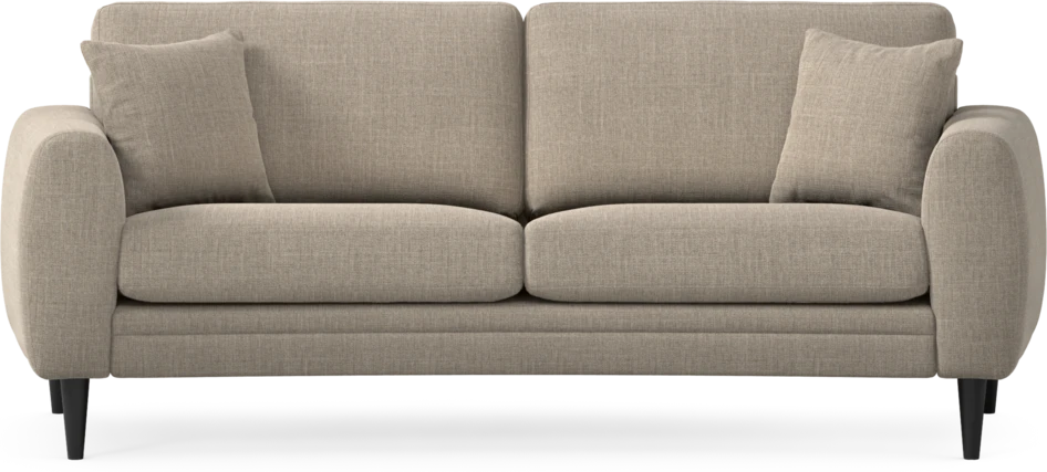 Eden - 2,5-sits soffa svängd - Beige