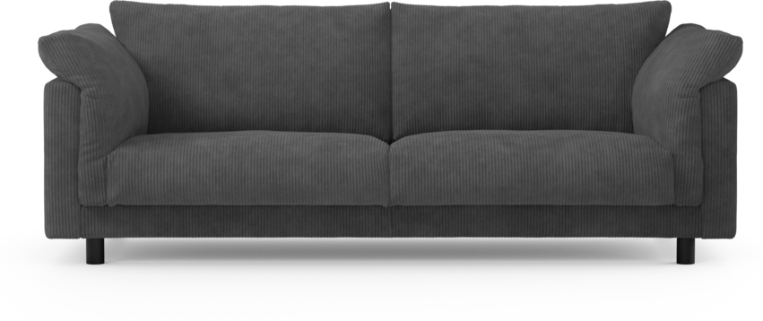 Cherrie - 3-sits soffa, fast klädsel - Grön