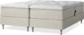Delux Dream - Ställbar säng, dubbelsäng med bäddmadrass - Beige