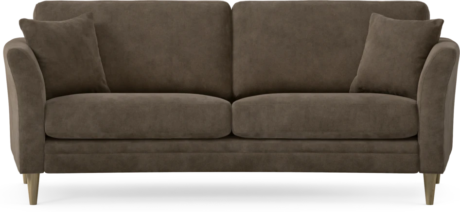 Eden - 2,5-sits soffa svängd - Brun