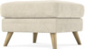 Eden - Fotpall - Beige