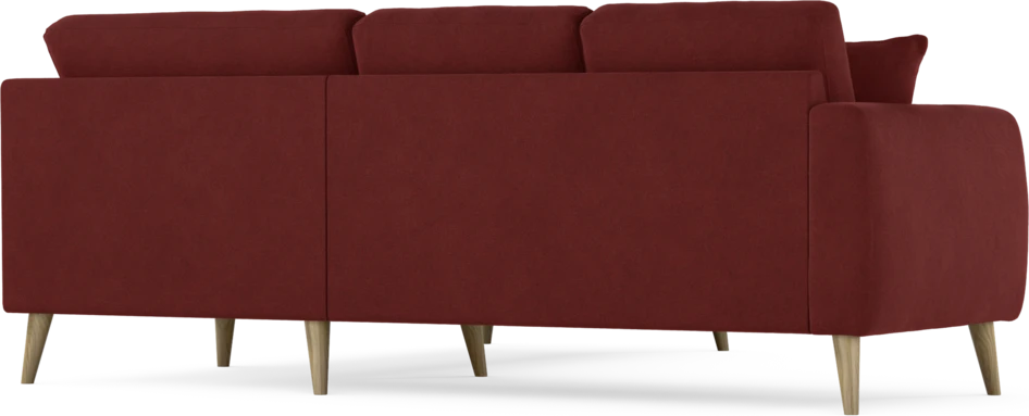 Eden - Hörnsoffa, 2+2-sits - Röd